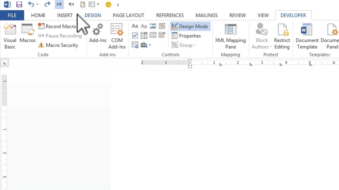 Showing Paragraphs and Spaces