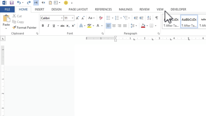 Turning on Design Mode