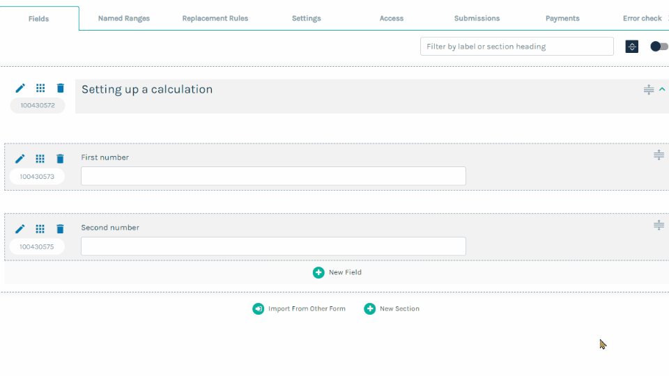 SetUpCalculation